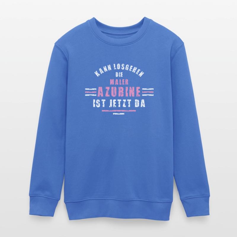 Painter apprentice training apprenticeship painter varnisher Teens Organic Sweatshirt by Stanley/Stella