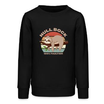 Conception zéro dollar pour toutes les personnes paresseuses - Sweat ado bio Stanley/Stella - noir - Devant - AI Model Teenager Male light (155cm)