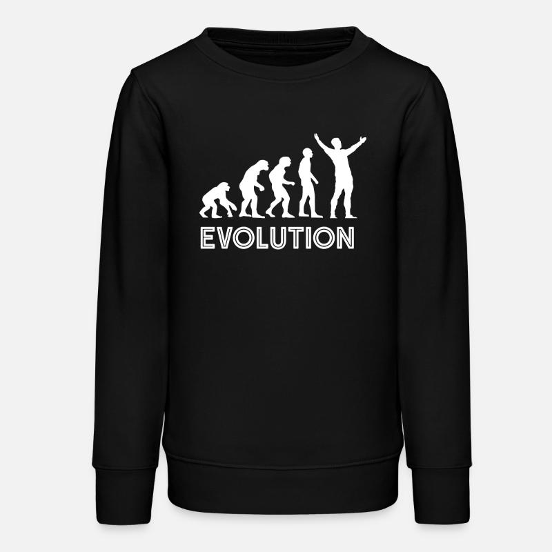 Judas Evolution - Teenager Organic Sweatshirt Mini Changer von Stanley/Stella - Schwarz