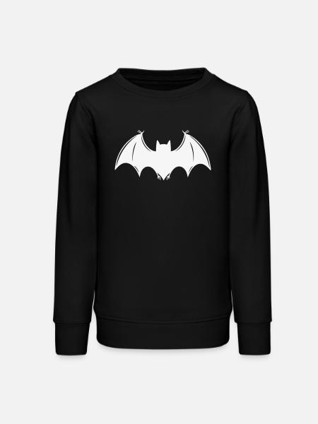 Fledermaus - Teenager Organic Sweatshirt Mini Changer von Stanley/Stella - Schwarz