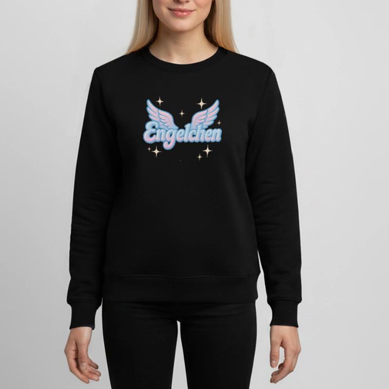 Engelchen / y2k statement spitzname design Teenager Organic Sweatshirt Mini Changer von Stanley/Stella