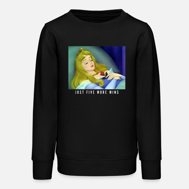 La Belle au bois dormant ne dort que cinq minutes de plus - Sweat ado bio Stanley/Stella - noir