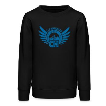 Woodwalkers Film Clearwater High Emblem  - Teenager Organic Sweatshirt Mini Changer von Stanley/Stella - Schwarz - Vorne - AI Model Teenager Male light (155cm)