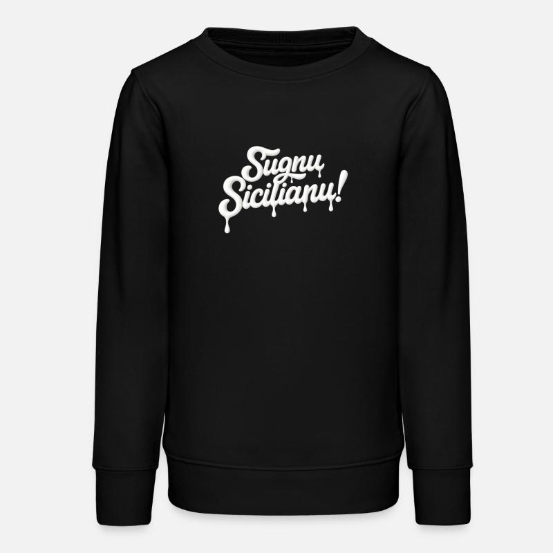 Sugnu sicilianu - Sweat ado bio Stanley/Stella - noir