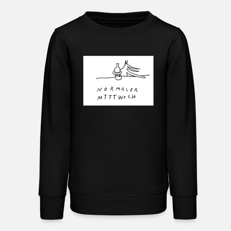 normaler_Mittwoch - Sweat ado bio Stanley/Stella - noir