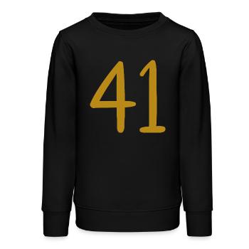 41 - Teenager Organic Sweatshirt Mini Changer von Stanley/Stella - Schwarz - Vorne - AI Model Teenager Male light (155cm)