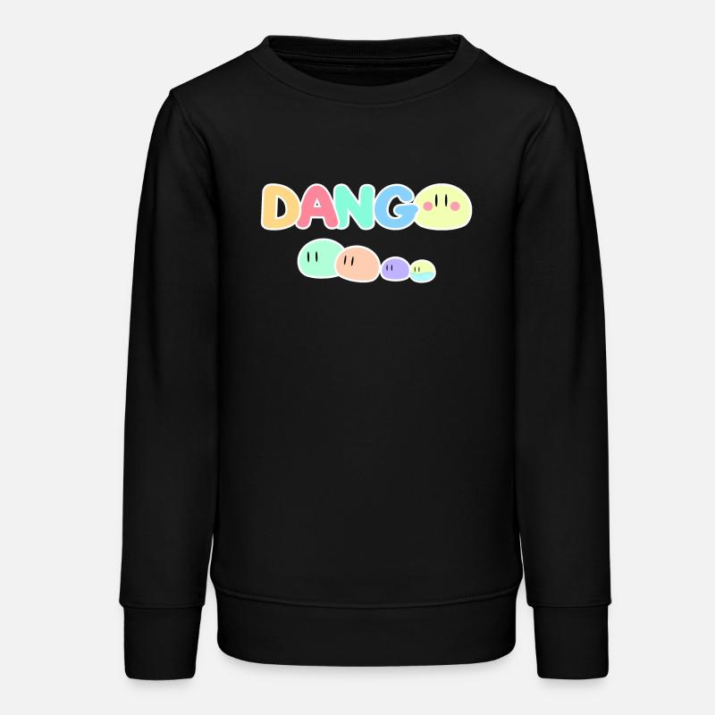 Dango Pastel Pop Illustration - Teenager Organic Sweatshirt Mini Changer von Stanley/Stella - Schwarz