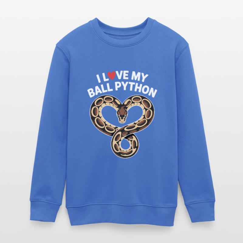 J’adore mon python royal ! Roi python Sweat ado bio Stanley/Stella