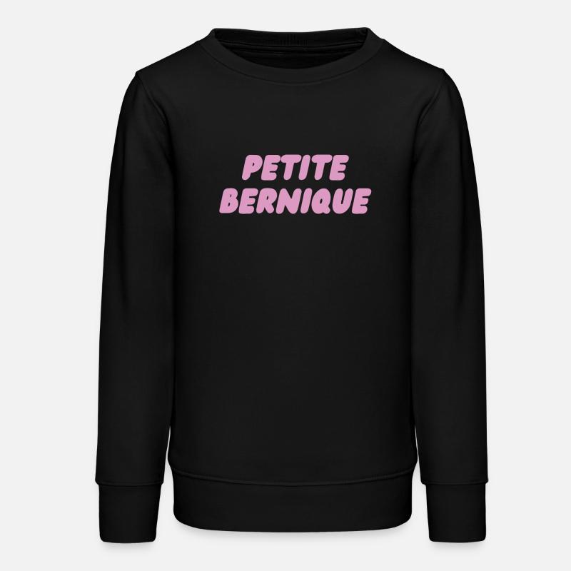 Petite Bernique - Sweat ado bio Stanley/Stella - noir