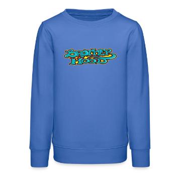 BH - Teens Organic Sweatshirt by Stanley/Stella - carolina blue - Front - AI Model Teenager Male dark (155cm)