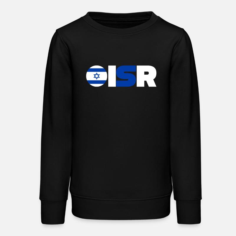 Israël - Sweat ado bio Stanley/Stella - noir
