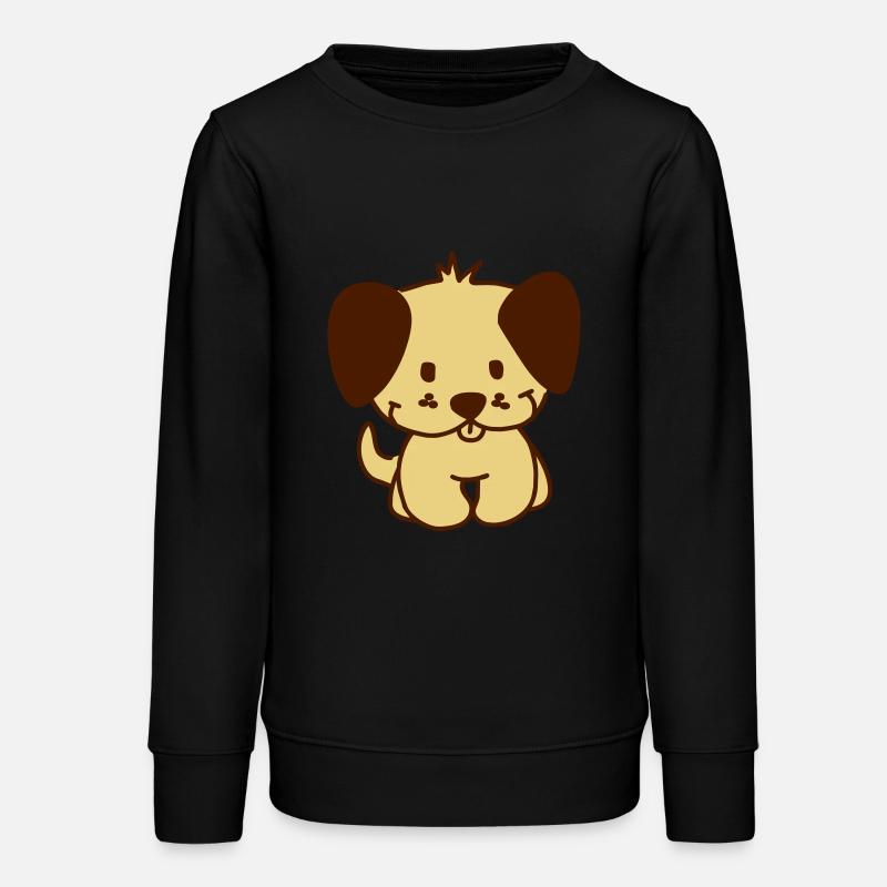 dog - Teens Organic Sweatshirt by Stanley/Stella - black