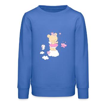 Magic Teddy Bear Princess - Sweat ado bio Stanley/Stella - carolina blue - Devant - AI Model Teenager Male dark (155cm)