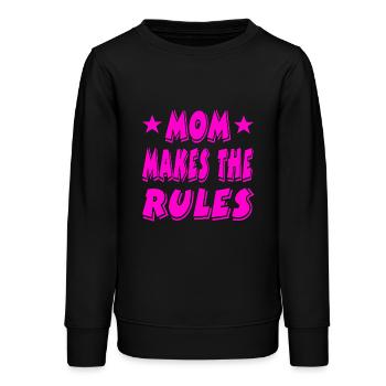 Mutter - Teenager Organic Sweatshirt Mini Changer von Stanley/Stella - Schwarz - Vorne - AI Model Teenager Male light (155cm)