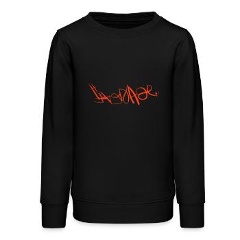 Saudade Hoodie Sehnsucht und Nostalgie Kaputzen - Teenager Organic Sweatshirt Mini Changer von Stanley/Stella - Schwarz - Vorne - AI Model Teenager Male light (155cm)