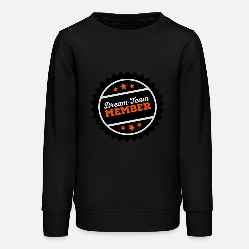 team - Teens Organic Sweatshirt by Stanley/Stella - black