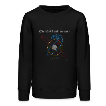 orbital war - Teenager Organic Sweatshirt Mini Changer von Stanley/Stella - Schwarz - Vorne - AI Model Teenager Male light (155cm)