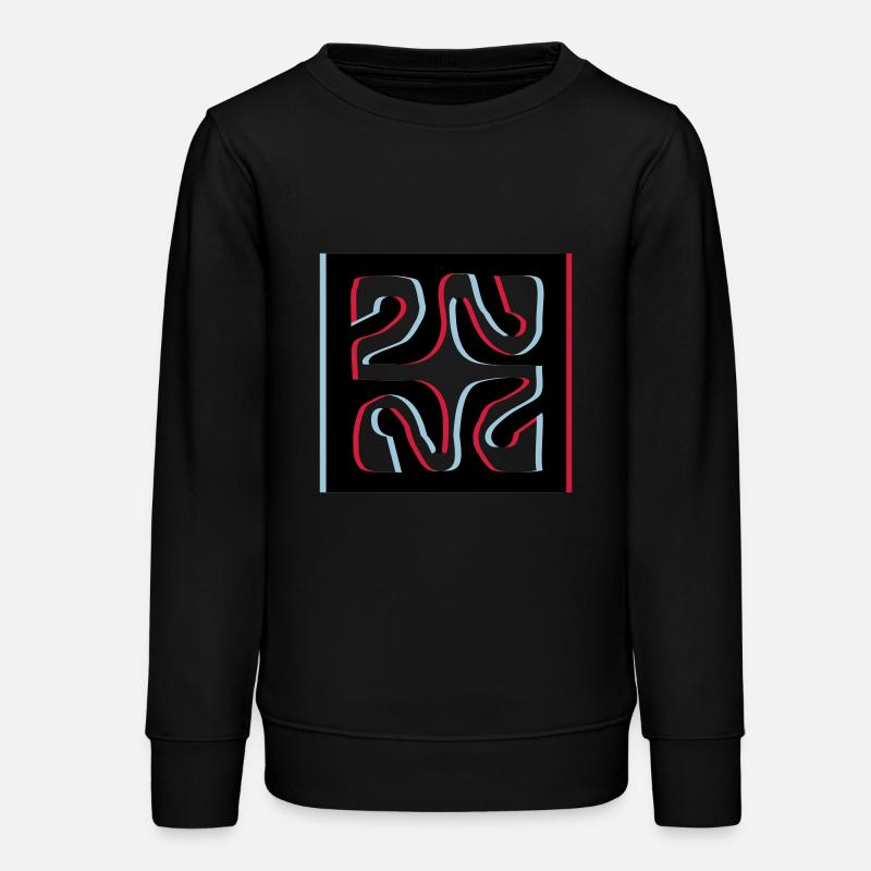 3d tattoo losange - Sweat ado bio Stanley/Stella - noir