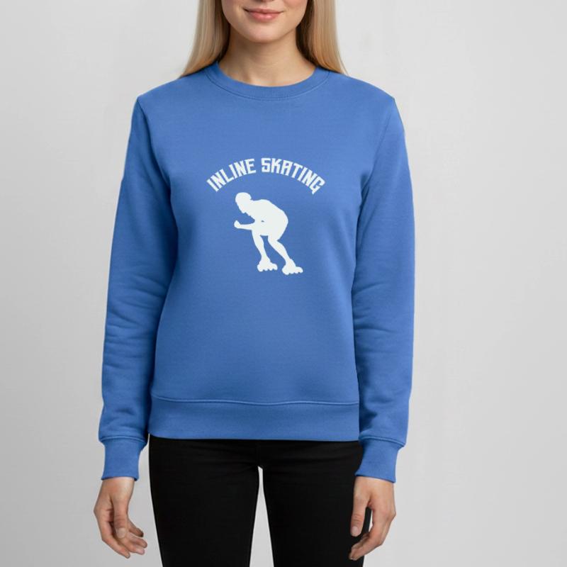 Inline Skating Teenager Organic Sweatshirt Mini Changer von Stanley/Stella