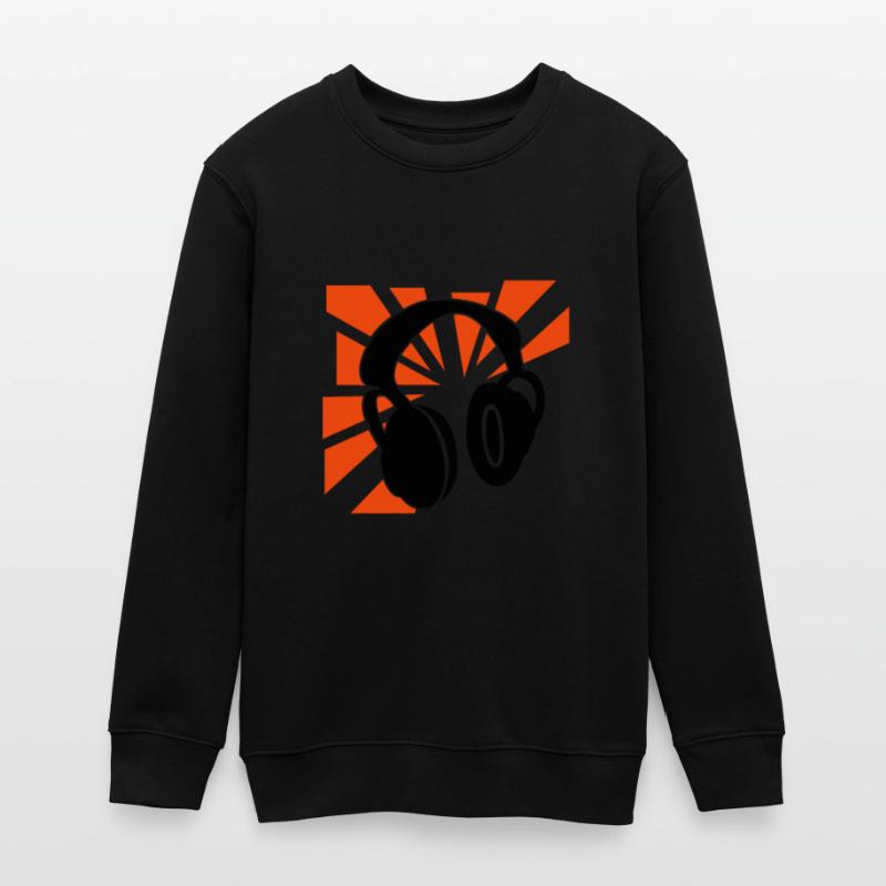 Explodierende Kopfhörer Teenager Organic Sweatshirt Mini Changer von Stanley/Stella