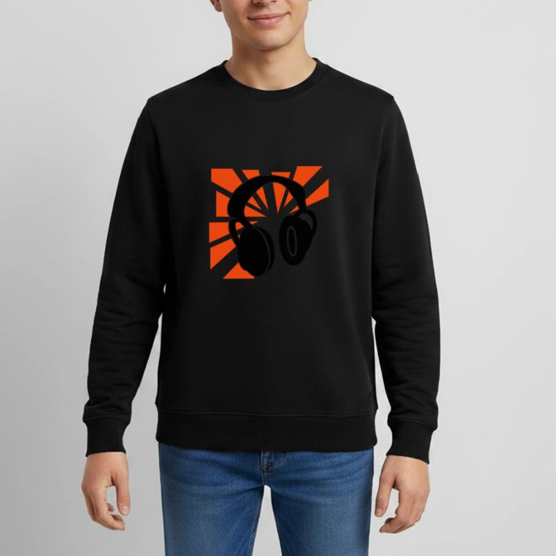 Explodierende Kopfhörer Teenager Organic Sweatshirt Mini Changer von Stanley/Stella