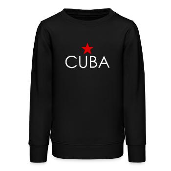 Cuba - Kuba - Fidel Castro - Karibik - Insel - Teenager Organic Sweatshirt Mini Changer von Stanley/Stella - Schwarz - Vorne - AI Model Teenager Male light (155cm)
