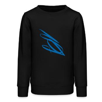 Der Blaue S - Teenager Organic Sweatshirt Mini Changer von Stanley/Stella - Schwarz - Vorne - AI Model Teenager Male light (155cm)