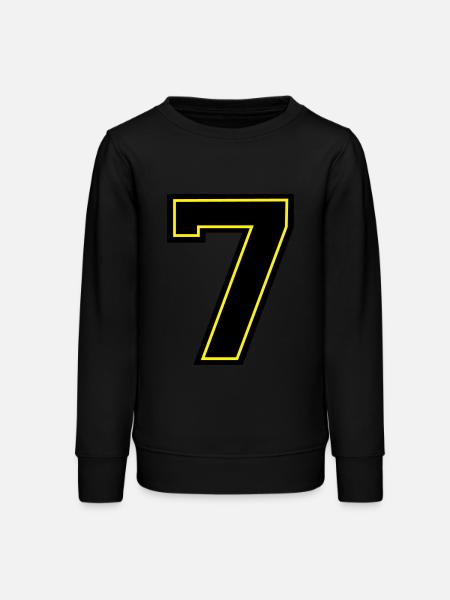 7 - Teenager Organic Sweatshirt Mini Changer von Stanley/Stella - Schwarz