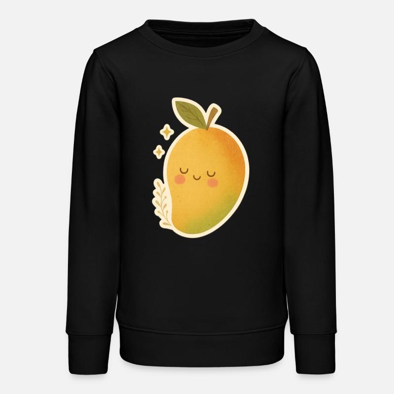Boho Mango – Kinderkleidung & Geschenkidee - Teenager Organic Sweatshirt Mini Changer von Stanley/Stella - Schwarz