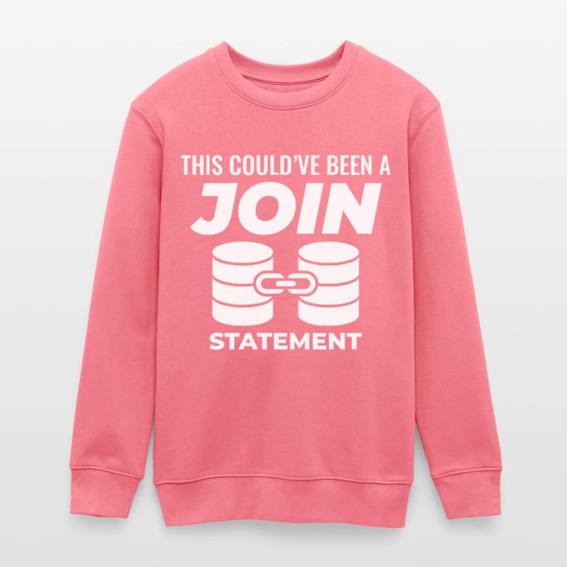 SQL Join Database, instruction de programmation des données Sweat ado bio Stanley/Stella