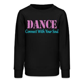 Dance - Teenager Organic Sweatshirt Mini Changer von Stanley/Stella - Schwarz - Vorne - AI Model Teenager Male light (155cm)