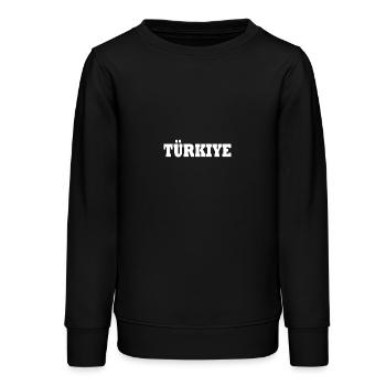Turquie - Sweat ado bio Stanley/Stella - noir - Devant - AI Model Teenager Male light (155cm)
