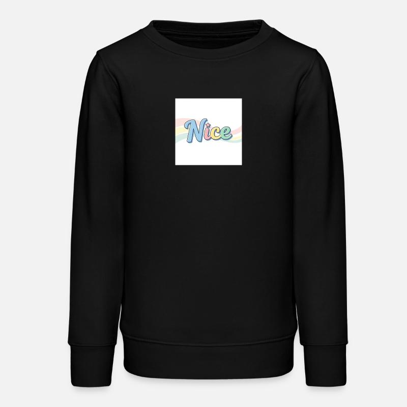 Le vrai souvenir de Nice - Sweat ado bio Stanley/Stella - noir