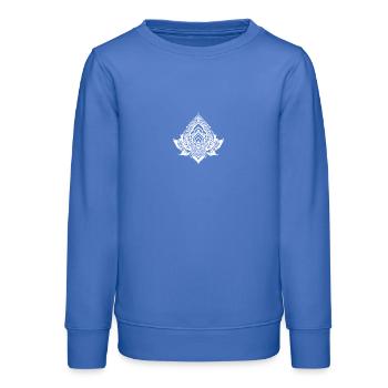 Yoga symbole belle Thaïlande mémoire - Sweat ado bio Stanley/Stella - carolina blue - Devant - AI Model Teenager Male dark (155cm)