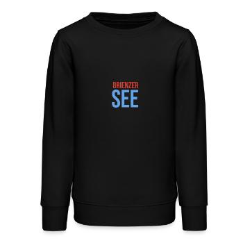 Brienzersee Souvenir Andenken Mitbringsel - Teenager Organic Sweatshirt Mini Changer von Stanley/Stella - Schwarz - Vorne - AI Model Teenager Male light (155cm)