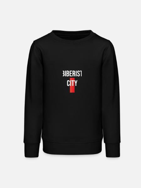 Biberist City - Teenager Organic Sweatshirt Mini Changer von Stanley/Stella - Schwarz