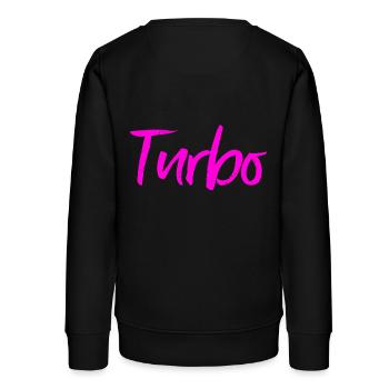 Turbo - Sweat ado bio Stanley/Stella - noir - Dos - AI Model Teenager Male light (155cm)