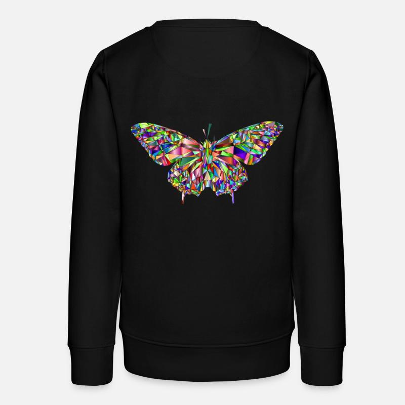 papillon - Sweat ado bio Stanley/Stella - noir