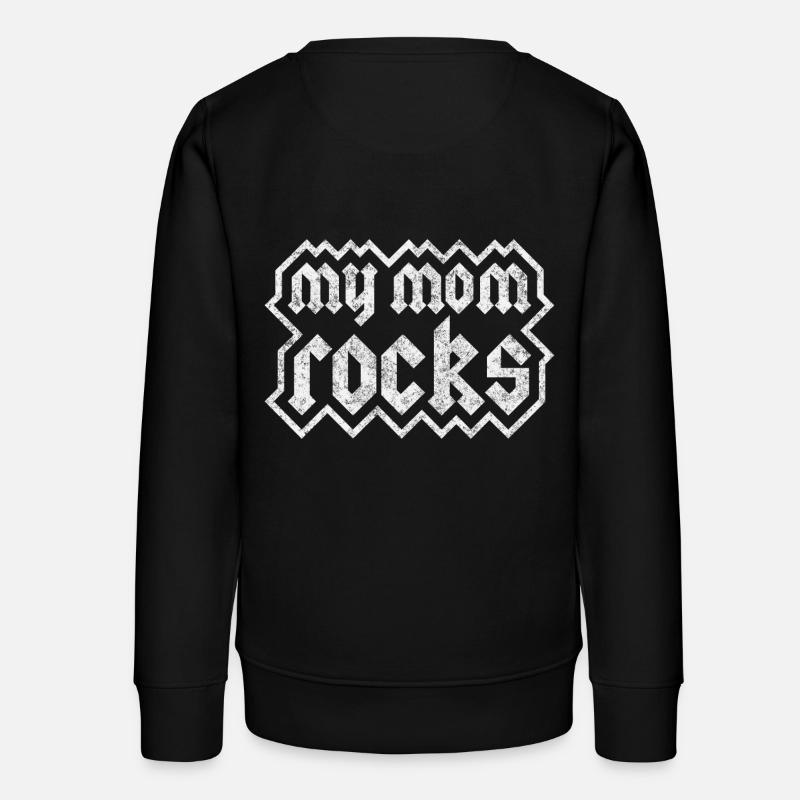 ma mère bascule - Sweat ado bio Stanley/Stella - noir