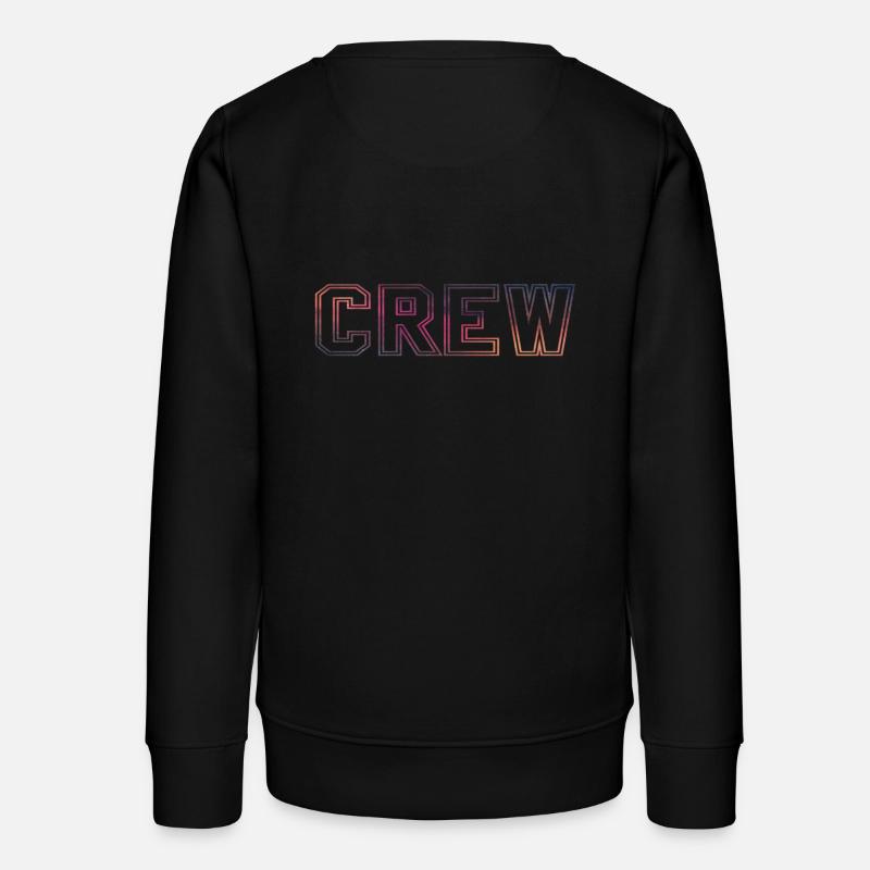 Moi et mon équipage - Sweat ado bio Stanley/Stella - noir