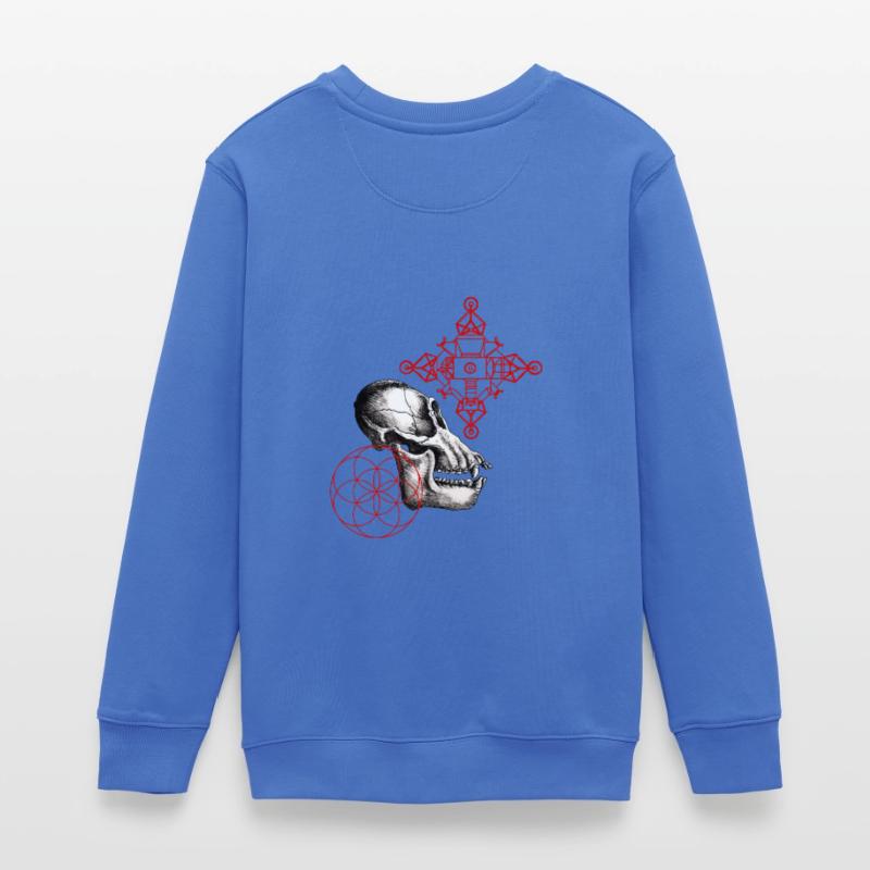 Mond-Australepithecus Teenager Organic Sweatshirt Mini Changer von Stanley/Stella