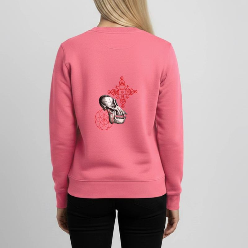 Mond-Australepithecus Teenager Organic Sweatshirt Mini Changer von Stanley/Stella