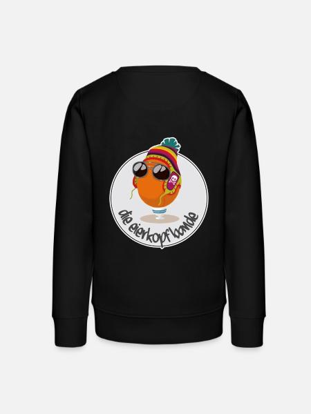 Eierkopfbande Classic - Teenager Organic Sweatshirt Mini Changer von Stanley/Stella - Schwarz