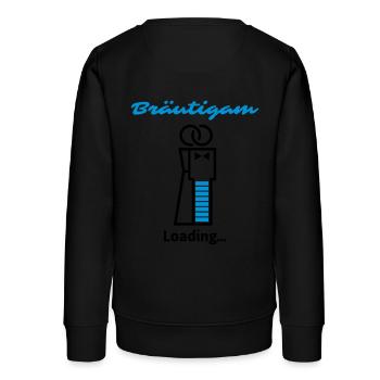 Chargement en cours ... Groom - Sweat ado bio Stanley/Stella - noir - Dos - AI Model Teenager Male light (155cm)