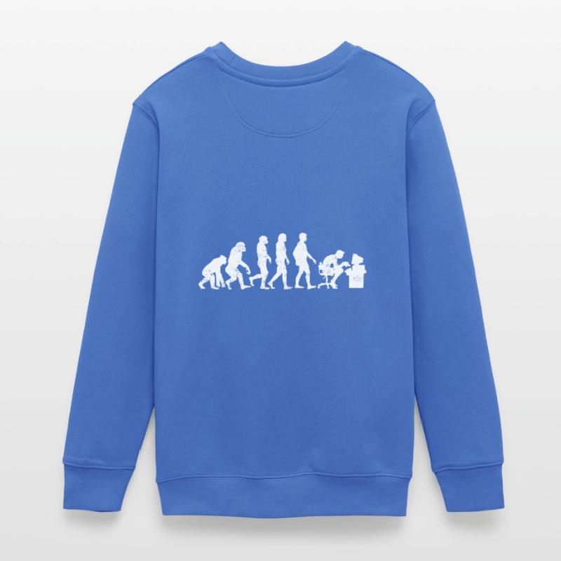 Programmierer evolution coder informatik geschenk Teenager Organic Sweatshirt Mini Changer von Stanley/Stella