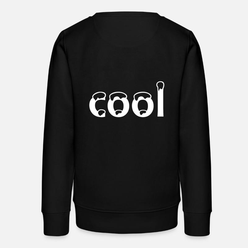 cool - Teens Organic Sweatshirt by Stanley/Stella - black