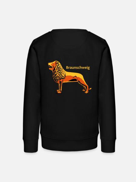BraunschweigLoewe - Teenager Organic Sweatshirt Mini Changer von Stanley/Stella - Schwarz