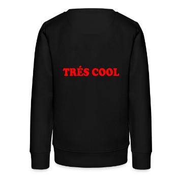 Trés cool - Sweat ado bio Stanley/Stella - noir - Dos - AI Model Teenager Male light (155cm)