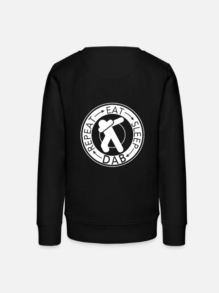 Dabbing - Teenager Organic Sweatshirt Mini Changer von Stanley/Stella - Schwarz