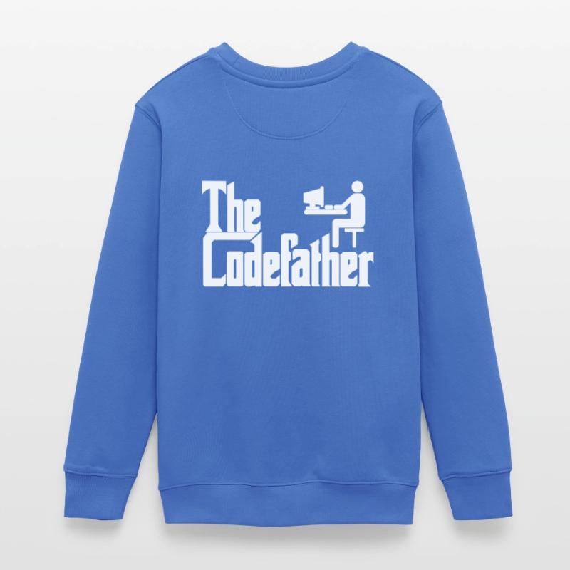 Le cadeau de codage PC Codefather Programmer Sweat ado bio Stanley/Stella